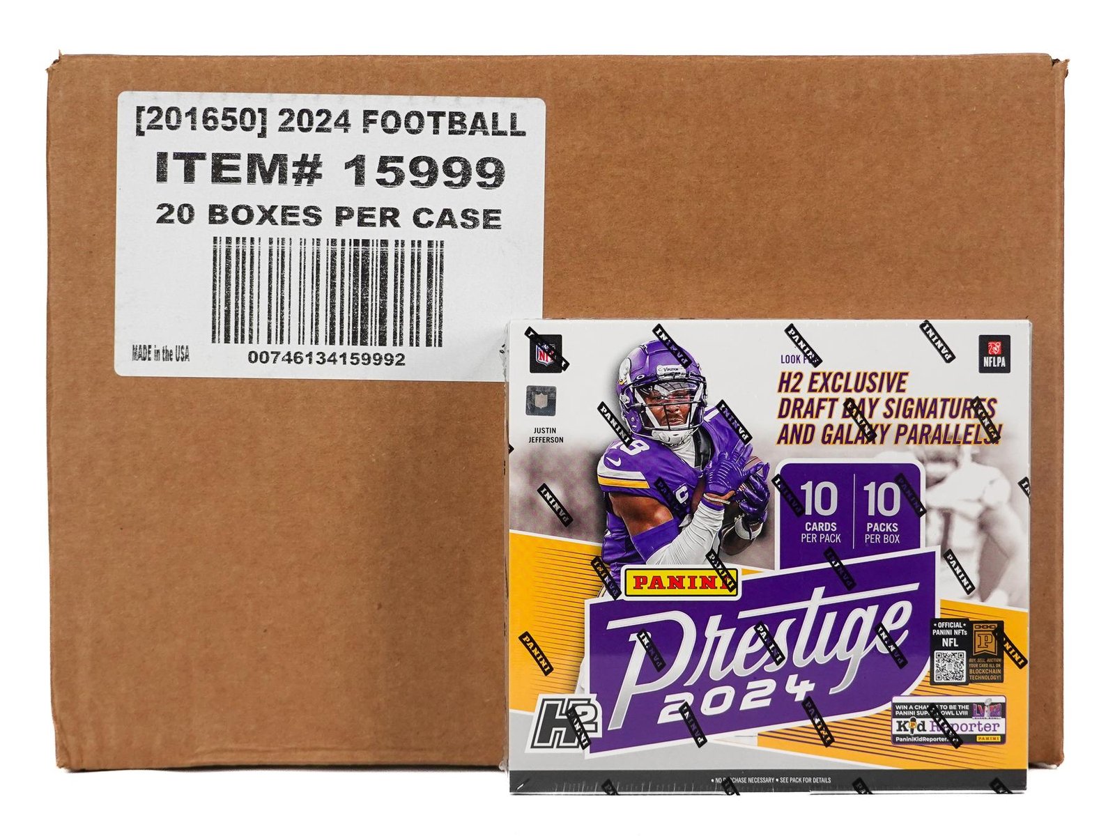 2024 Panini Prestige Football H2 20-Box Case