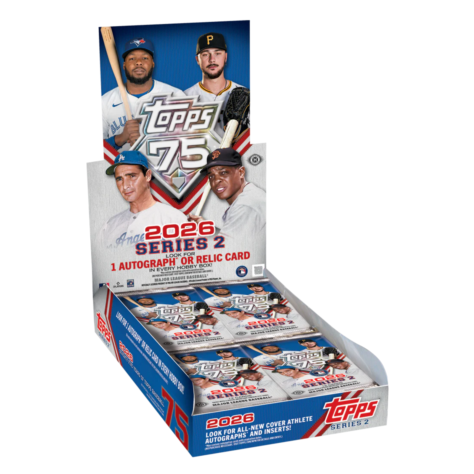 2026 Topps Series 2 Baseball Hobby 12-Box Case